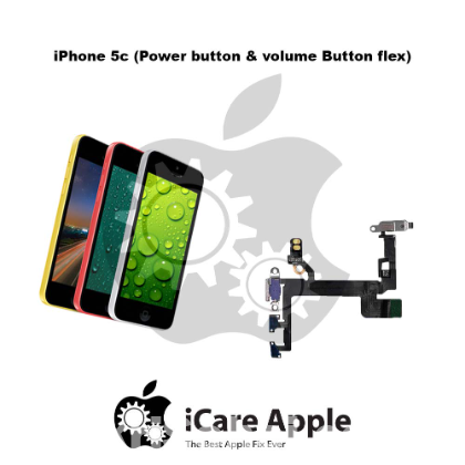 iPhone 5c Power Button Flex Replacement Service Dhaka.